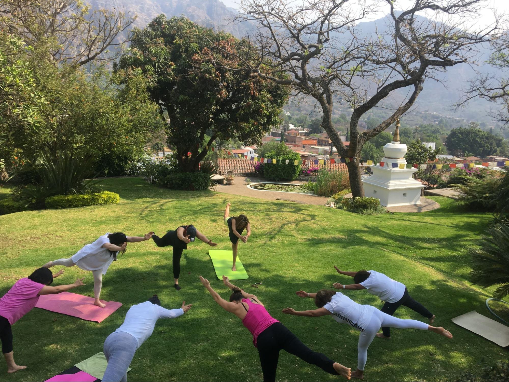 Yoga en Tepoztlán